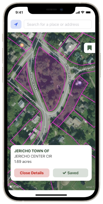 Vermont Land Parcel Map Vermont Land Boundaries | Free Vermont Parcel Mobile App